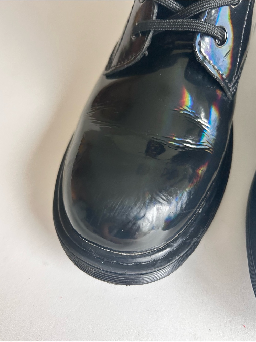 Dr. Martens 1460Y Black Patent Leather Combat Boots size7 - Picture 7 of 16